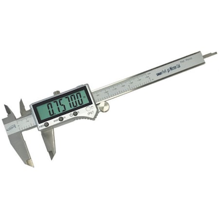 Igaging IP67 Micron Digital Display Caliper, 0-12"/0-300mm - 100-800-BM12 100-800-BM12
